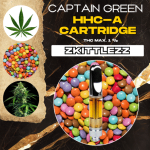 HHC-A Cartridge Zkittlezz 99% - 1ml, bez CBD