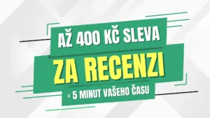 400kc sleva za recenzi