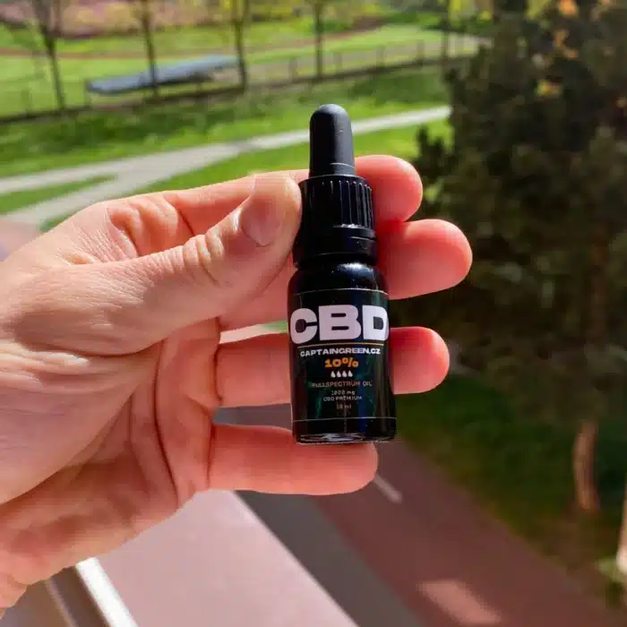 cbd olej 10% fullspectrum captain green