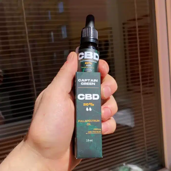 cbd olej 20% fullspectrum captain green