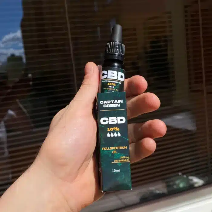 cbd olej 10% fullspectrum captain green