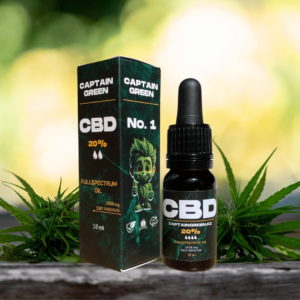cbd olej 20% fullspectrum captain green