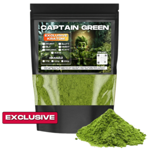 kratom exclusive cerveny captain green
