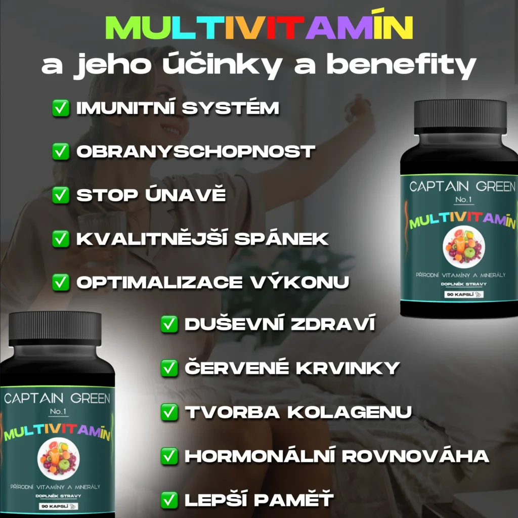 Super Multivitamín - Přírodní vitamíny a minerály