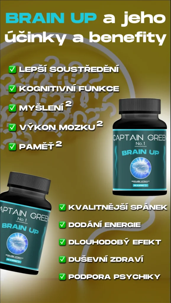 brain up lepsi koncentrace, mysleni a pamet