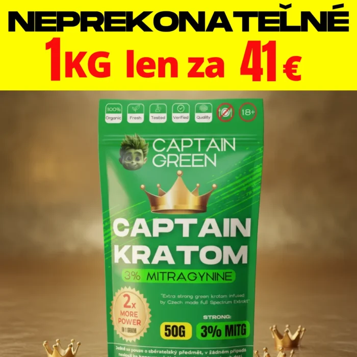 Captain Green Exclusive Kratom - Obchod