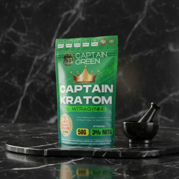 3% MIT Captain Kratom, 3% Mitragynine