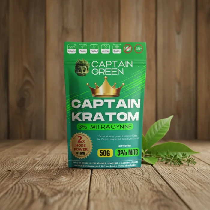 3% MIT Captain Kratom, 3% Mitragynine