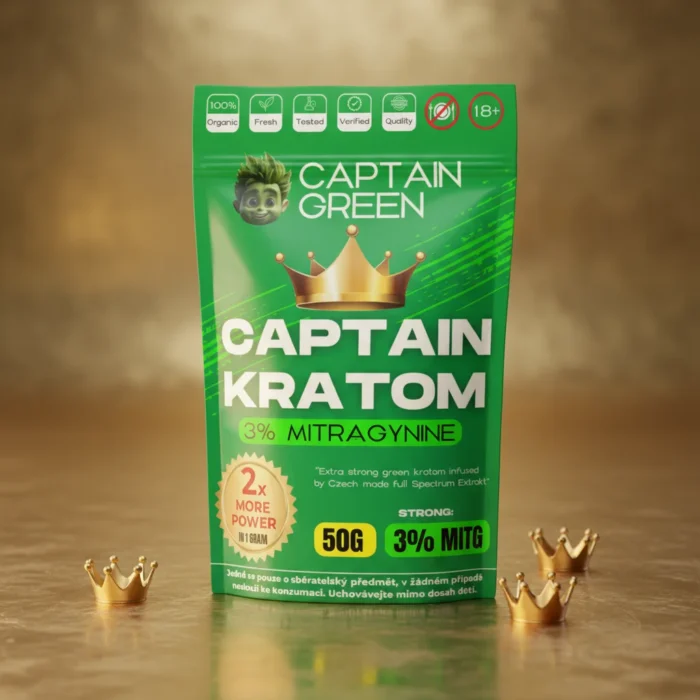 3% MIT Captain Kratom, 3% Mitragynine