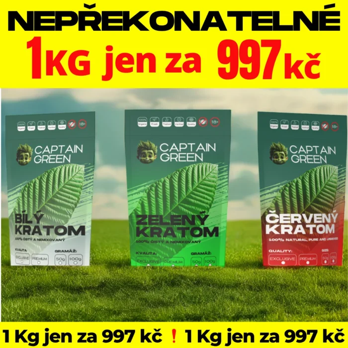 Captain Green Exclusive Kratom - Prodejna