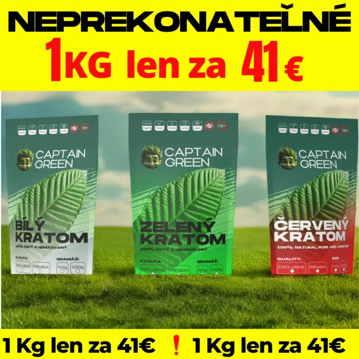 Captain Green Exclusive Kratom - Obchod