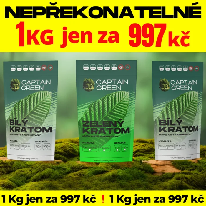 Captain Green Exclusive Kratom - Prodejna