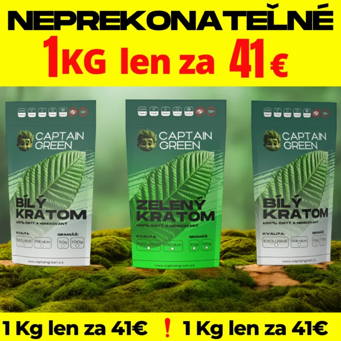 Captain Green Exclusive Kratom - Obchod