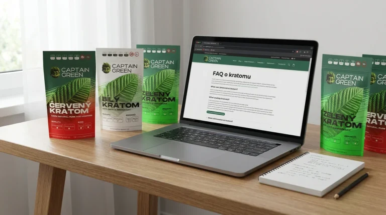 FAQ o kratomu 2026 – přehledný průvodce otázkami a odpověďmi