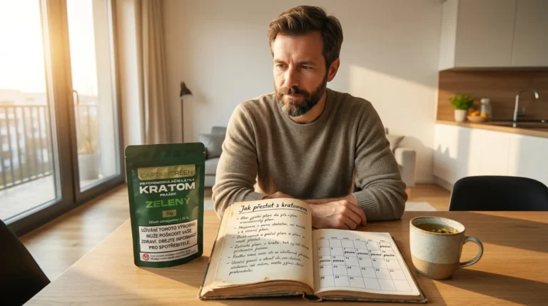 Jak přestat s kratomem – první krok je zodpovědný plán