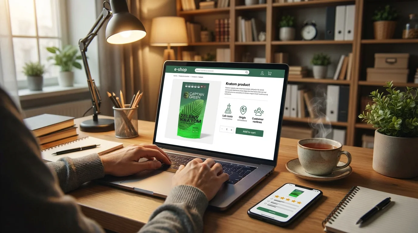 Jak vybrat e‑shop s kratomem – kontrola testů, původu a recenzí
