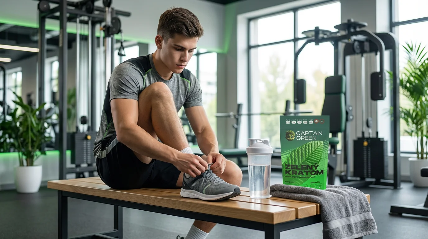 Kratom a sport – příprava na trénink se Zeleným Super Pure