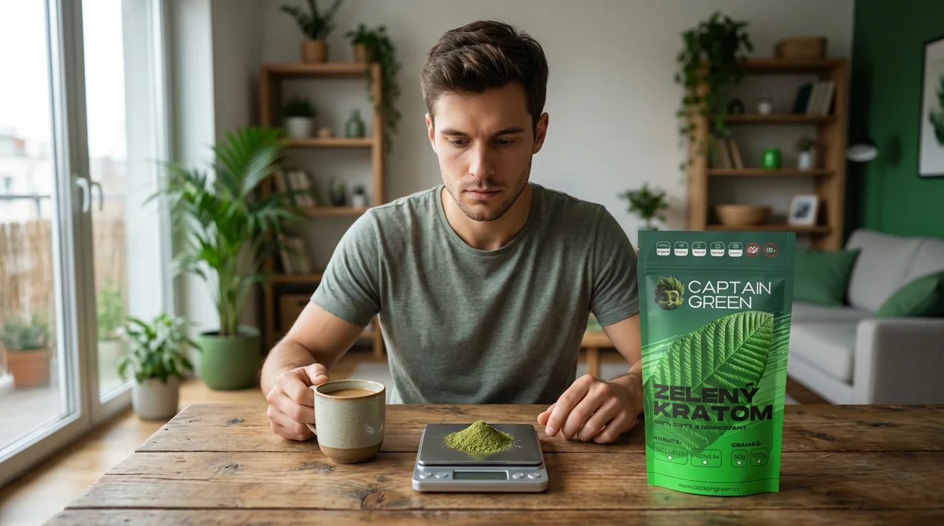 Kratom pro začátečníky – první dávka v klidné domácí atmosféře