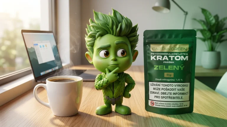 Kratom vs káva – jasné srovnání
