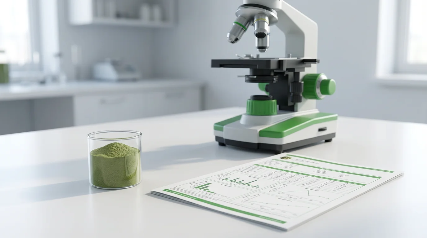 Laboratorní testy kratomu – analýza šarží a certifikáty kvality