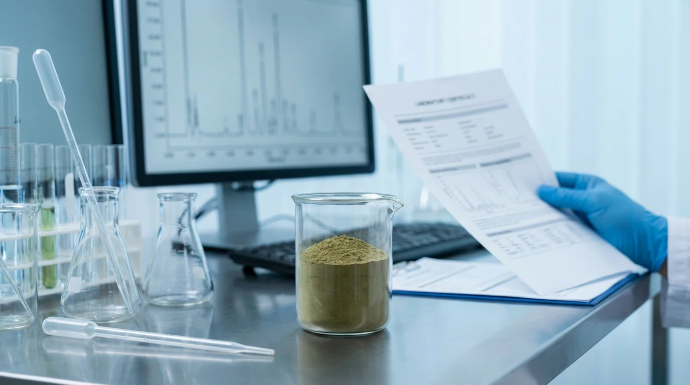 Laboratorní testy kratomu – kontrola kvality, bezpečnosti a legislativních požadavků Laboratorní testy kratomu – kontrola kvality, bezpečnosti a legislativních požadavků