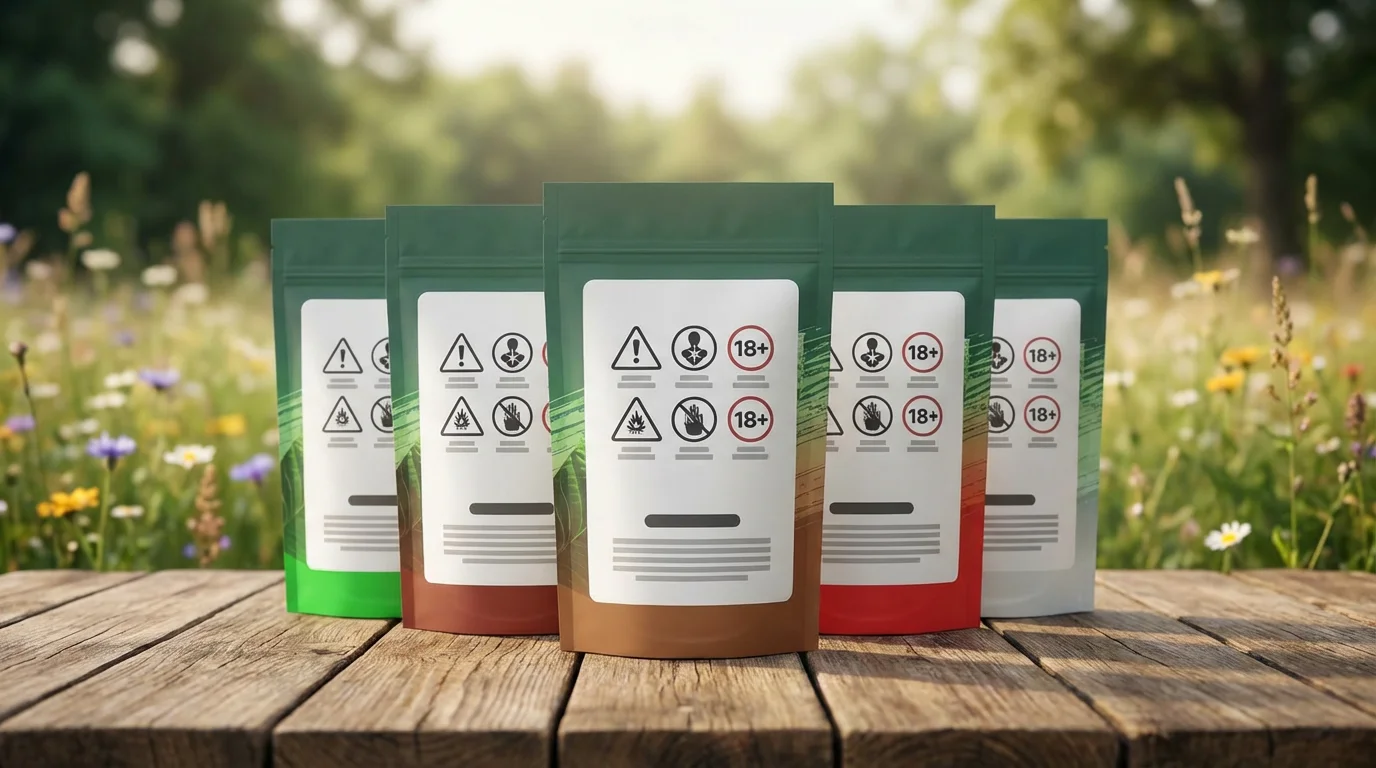 Označování kratomu – povinné informace, varování a věkové omezení 18+ Označování kratomu – povinné informace, varování a věkové omezení 18+