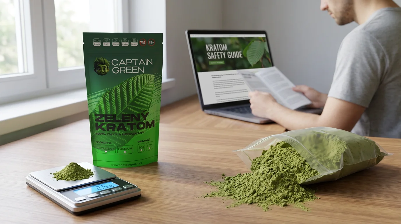 Rizika kratomu v roce 2026 – rozdíl mezi bezpečným a rizikovým používáním