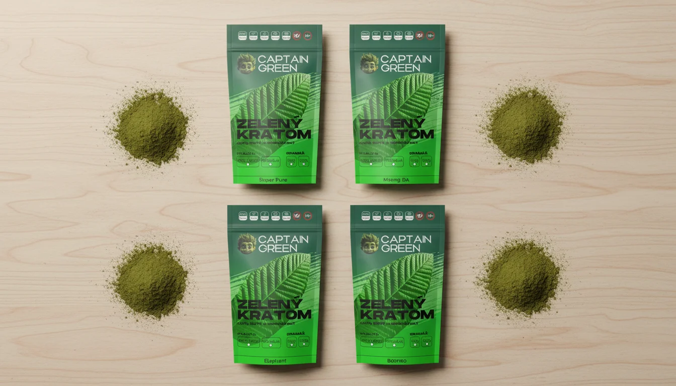 Srovnání odrůd zeleného kratomu – Super Pure, Maeng Da, Elephant a další