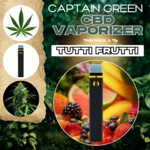 cbd vaporizer 95% cbd tutti frutti
