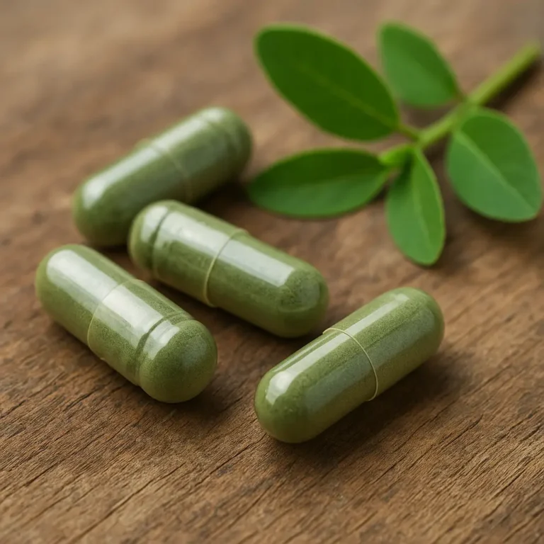 Kratom v kapslích