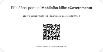 Naskenování QR kódu a potvrzení věku